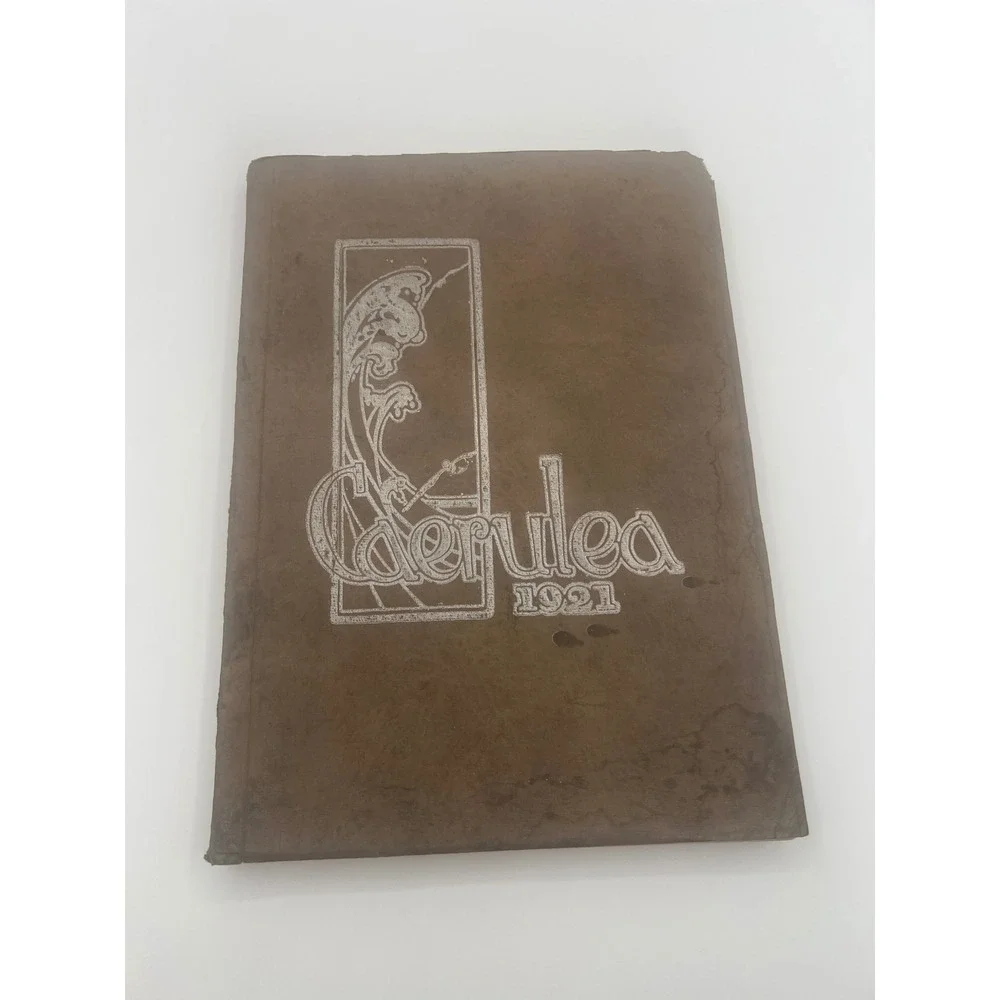 Vintage 1921 Caerulea Long Beach Polytechnic High School Yearbook California